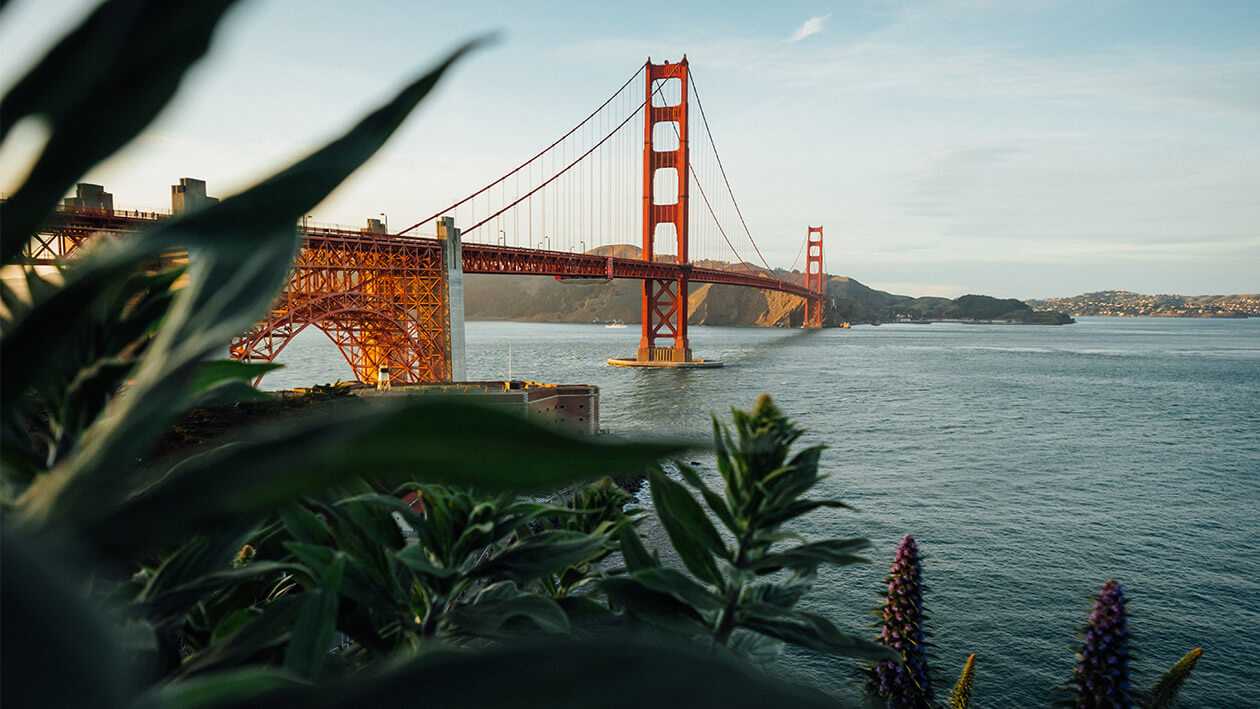 Golden gate bridge in san francisco, california